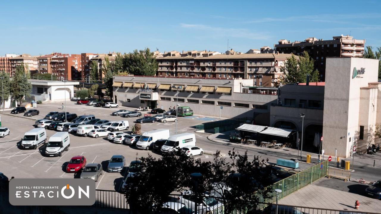 Hostal Restaurante Estacion Jaén Exterior foto